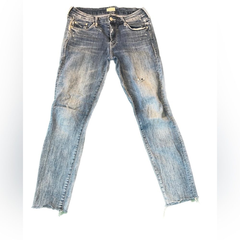 mother jeans size 27, skinny ankle